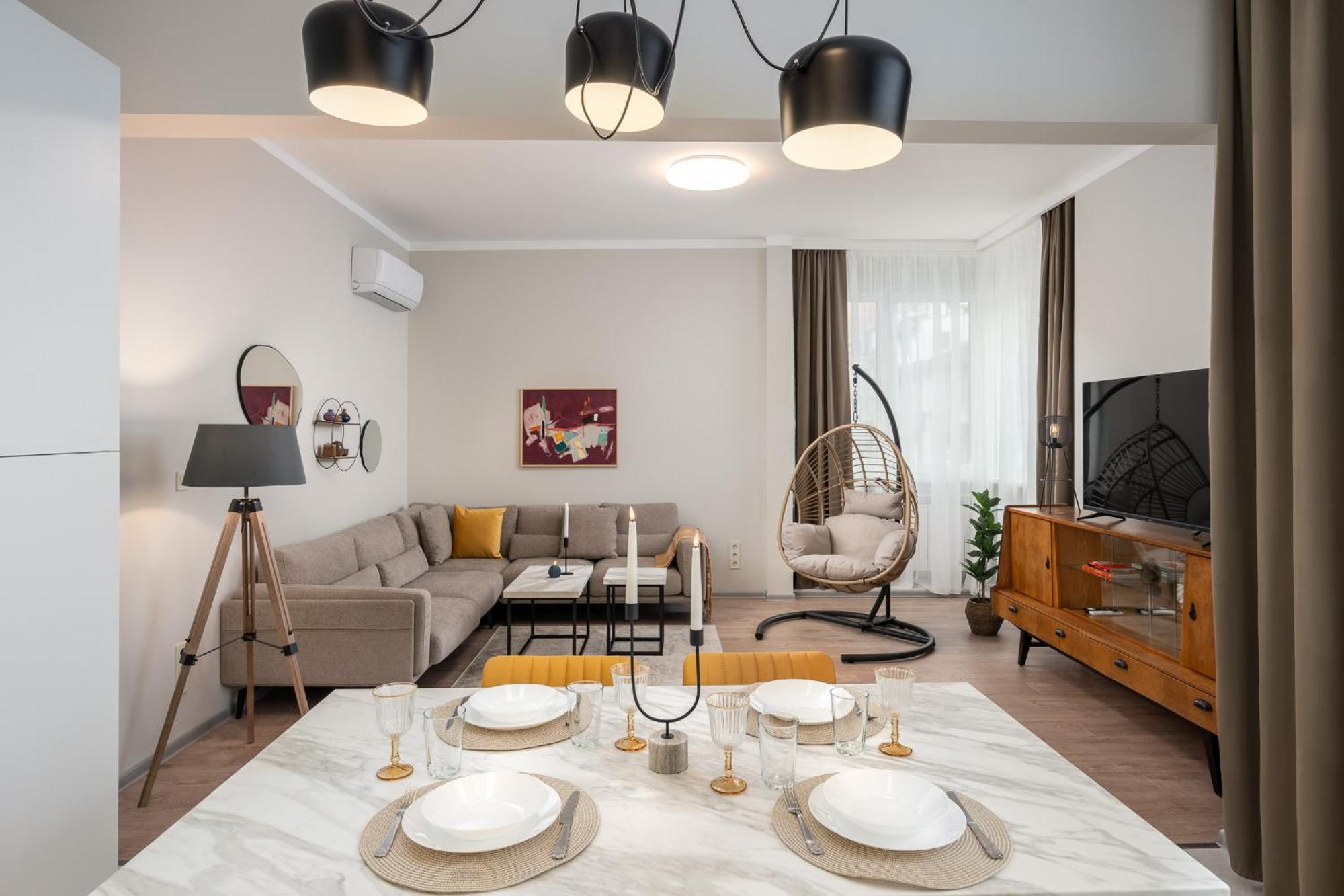 Bright & Sunny Stylish Apt With 2Bdr And 2Bth Sofia Buitenkant foto